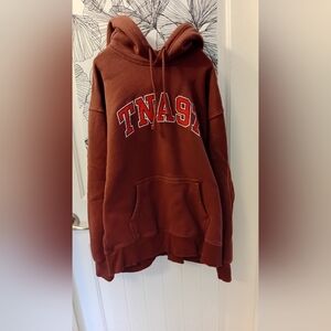TNA Rust Hoodie with Logo